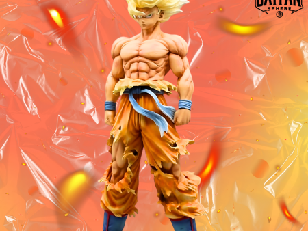 Dragon Ball Anime Figure Saiyan Glory Goku 28cm (11 ) PVC Statue For Cheap